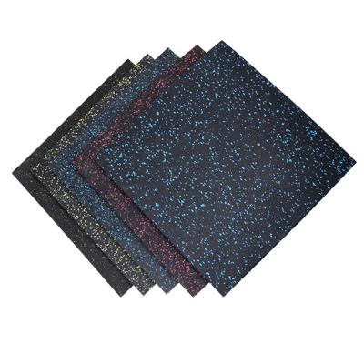 China Home Gym or Studio / Commercial Gyms / Personal Backyard Gym Rubber Tiles are a perfect floor protection solution for a hard durable surface for free weight and exercise for sale