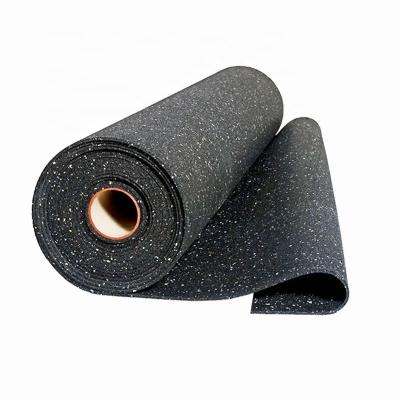 China Home Gym or Studio/Commercial Gyms/Factory Directly Supply Backyard Rubber Flooring Rolls Personal Shockproof Gym Floor Protector for sale