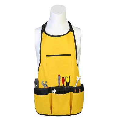 China Breathable Logo Oxford Adjustable Personalized Heavy Duty Work Custom Apron for sale