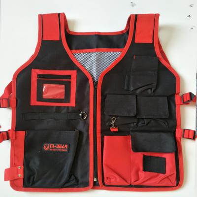 China 600D OXFORD Bag Type and Tool Vest Tool Vest Work Jacket for sale