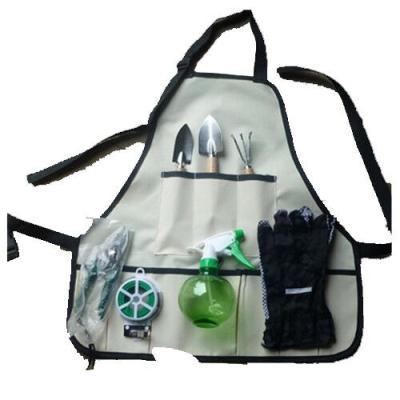 China 600D OXFORD 8pcs Kindergarten Tool Kit in Apron for sale