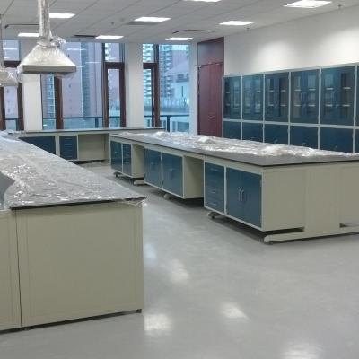 China Modern Lab Furniture School Lab Furniture Steel Science Lab Workbench for sale