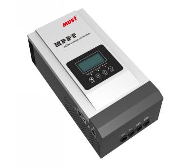 China Charger controller MUST 60A/80A/100A MPPT solar charge controller with max solar input voltage 145V for sale