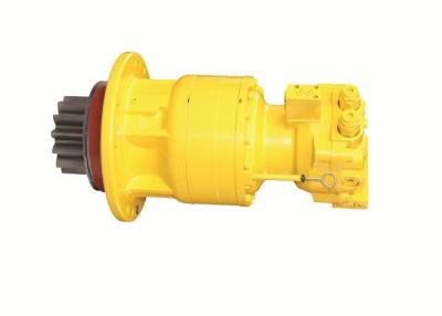 China Doosan DH55 Excavator Swing Motor JMF29 , 118kgs Rotary Hydraulic Motor yellow for sale