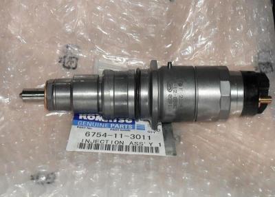 China Komatsu PC400-7 Excavator SA6D108E Engine Injector 6156-11-3300 6156-11-3301 for sale