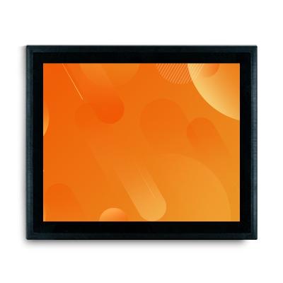 China 19 Inch Monitor Open Frame 4:3 Ratio Recessed LCD Monitor VGA DVI USB Touch Screen Monitor 348.8mm*424mm R3.0 for sale