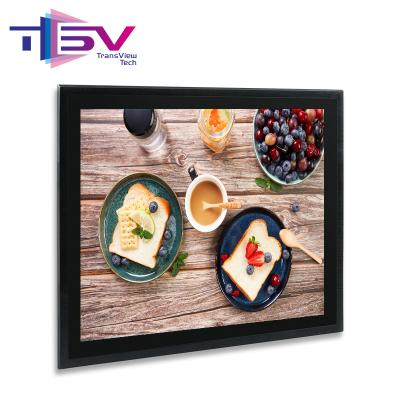 China 19 inch open frame touch screen lcd monitor with multi dots capacitive touch 424mm*348.8mm R3.0 for sale