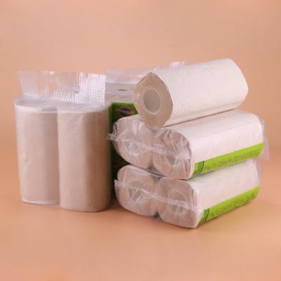 China Restaurant Home Party Hotel Kitchen Disposable Embossed Kitchen Paper Towel High Quality Tissue Paper Rolls for sale