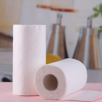 China Cheapest Restaurant Home Party Kitchen Hotel Kitchen Tissue Paper Towels Large Roll Bamboo Kitchen Tissue Paper Towel for sale