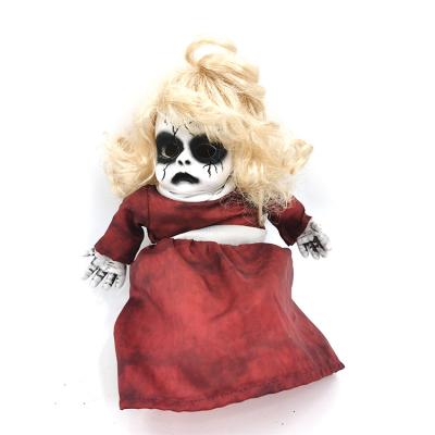 China Fabric Scary Scenes With Props Halloween Prank Toys Party Horror Atmosphere Decoration for sale