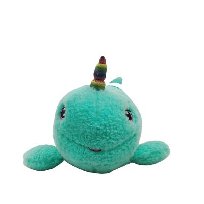 China Medium Whale Doll Cloth Plush Doll Soft Blue for sale