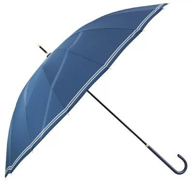 China 16 Mori retro style long fresh umbrella big girl bone umbrella small rustic and simple handle Japanese creative personalities for sale