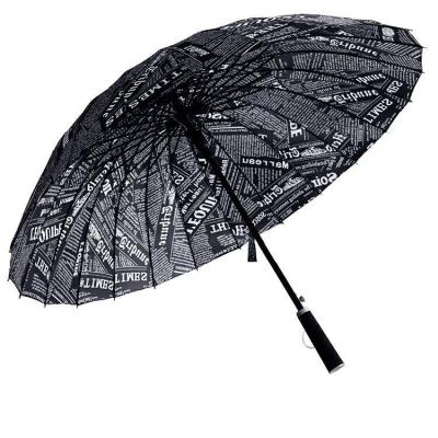 China Creative Long Handle Manual Folding Umbrella Contemporary Personality Umbrella Automatic Clear Umbrella for sale