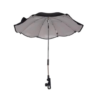 China China Supplier Contemporary Pongee Stroller Chair Super Strong Baby Umbrella With Connector Holder for sale