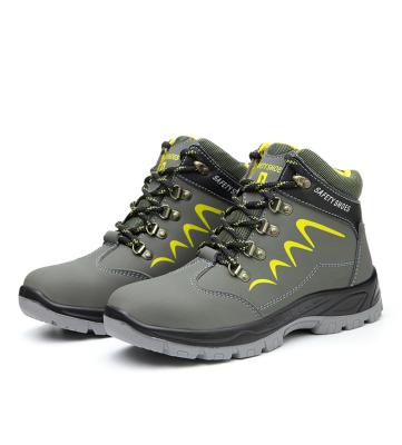 China Fashion Trend High Quality Waterproof Boot Increasing Work Men Safety Shoes for sale