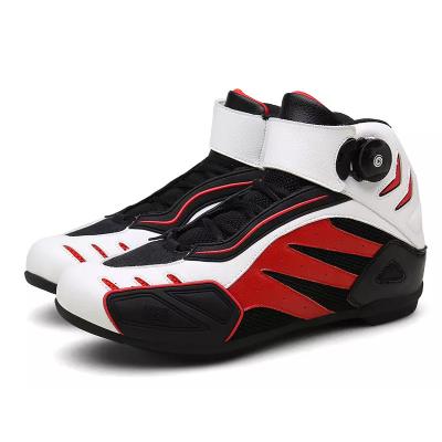 China Professional Sports Shoes Wholesale OEM Bike Outdoor Riding Buckle Up Men's Road Cycling Boots for sale