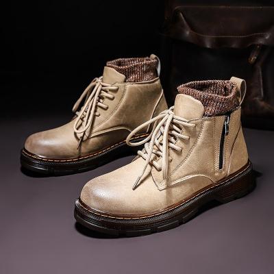 China New Design Anti-slippery Ankle For Mens Walking Boots Mens Shoes for sale