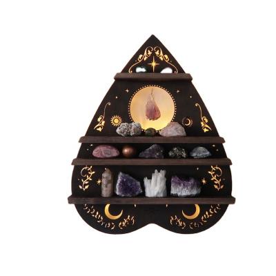 China Europe KRAFF RTS Wall Art Lamp Planchette Planchette Crystal Shelf Display for Crystal for sale