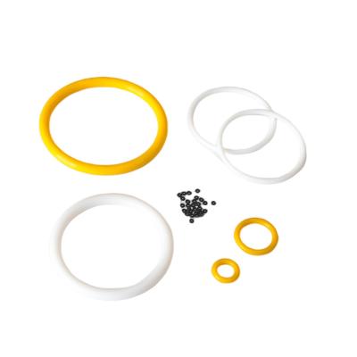 China Automotive Industry High Pressure Corrosion Resistant Electrical Insulation PTFE White Gasket Hydraulic System Usage for sale