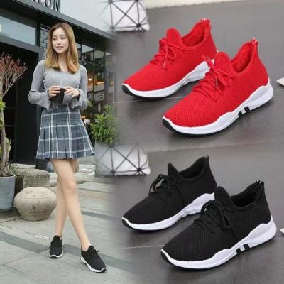 China Cushioning Korean version of women's sports shoes with loafers without laces for sale