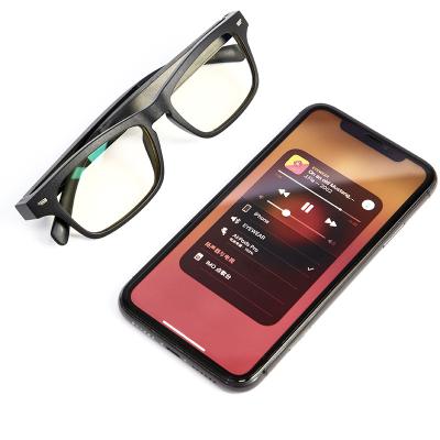 China TWS (True Wireless Stereo) SMART EYEWEAR Radio 5.0 Anti-blue Light Glasses Touch Wireless Stereo Music With HD Mic Surround Sound Sports Glasses for sale