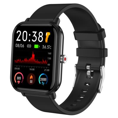 China Silica Gel Smart Watch For Women Men Smartwatch Heart Rate Blood Pressure Monitor Sport Watch For Android IOS Fitness Tracker for sale