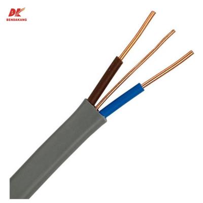 China House Wiring 6242Y 1.5mm 2.5mm Flat Cable Twin And Earth With British Standards for sale