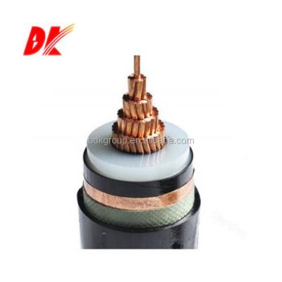 China Industrial high voltage xlpe 33kv 630mm2 power cable for sale