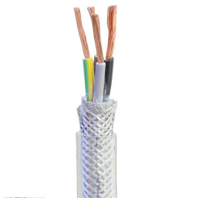 China Multi-Core PVC-EMC Construction Tinned Copper Braid Flexible Control Cable for sale