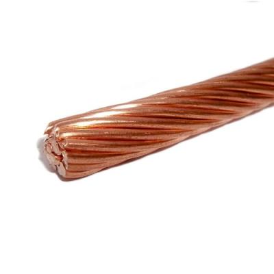 China Hard Drawn Bare Copper Ground Wire for sale