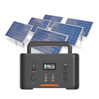 China Wireless Charging Farasis US standard portable power station 2000w solar generator 220v portable solar power station for camping emergency for sale