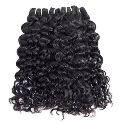 China ALL Bundle Free Shipping Brazilian Virgin Water Wave Human Hair Remy Hair For Black Woman for sale