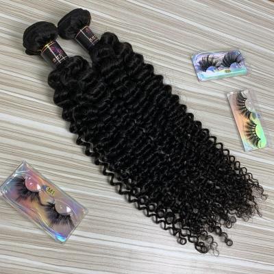 China 10-40inch Virgin Remy Human Hair Weave Cuticle Cheap Raw Bundle Wholesale Sellers Deep Curly Hair Aligned Mink Brazilian Human Hair Bundles for sale