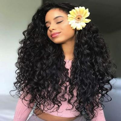 China Free Sample 12A Deep Wave Curly Deep Wave Bundles Cuticle Aligned Brazilian Virgin Hair Extension,Unprocessed Raw Virgin Hair Seller for sale