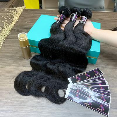 China 100% Natural Unprocessed Peruvian Body Wave Hair Factory Seller, Cuticle Aligned Raw Hair Body Weave Bundle for sale