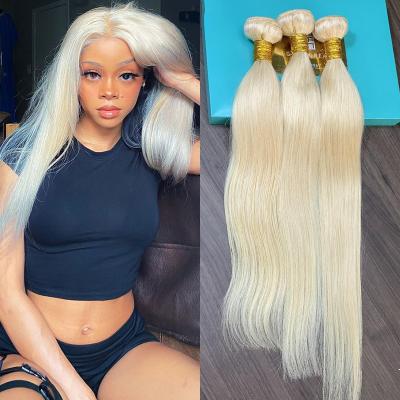 China Wholesale Silky Straight Wave Hair Weave Blonde Bundles Brazilian Hair, Brazilian Virgin Hair Vendor, Raw 613 Virgin Hair Extension 12a for sale