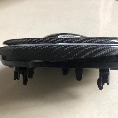 China CARBON FIBER CAR LOGO CAR FRONT LED EMBLEM FOR Q50 Q50 2014 - 2017 2018 -2021 for sale