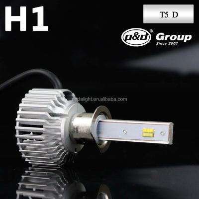 China New Dual Color Auto Parts H4 H7 car auto led headlight kit led headlight conversion kit h1 led car lights to replace H1 HID for sale