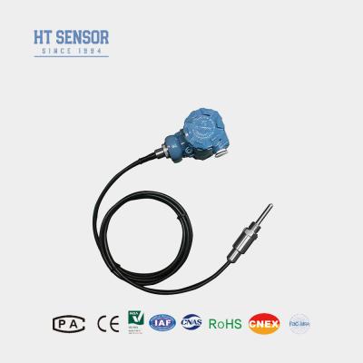 China IP67 4-20mA Temperature Indicator Transmitter Cable Connected Type Input PT100 Temperature Sensor Probe for sale