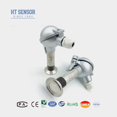 China 4-20mA Silicon Flush Diaphragm Pressure Transmitter Sensor For Food And Juice Level Sensor for sale