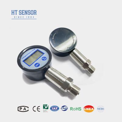 China Digital Pressure Gauge with 9V Battery Supply for Petroleum and Chemical Industry Sensor for sale