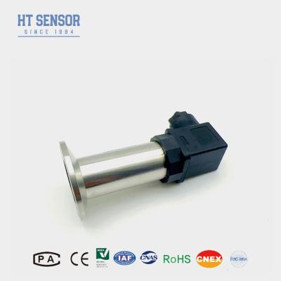 China 4-20mA Clamp Flat Film Pressure Transmitter Sensor Stainless Steel Flush Diaphragm Pressure Sensor for sale