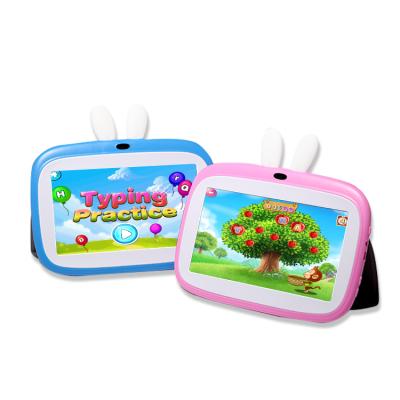 China 7 Inch Amazon Software WIFI/BT/Record/Customized Cheap Android Kids Online Game Tablet PC Educational Tablet For School for sale