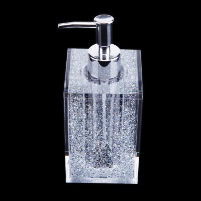 China Sustainable Acrylic Hotel Foam Pump Liquid Soap Dispenser Hand Sanitizer Dispenser for sale