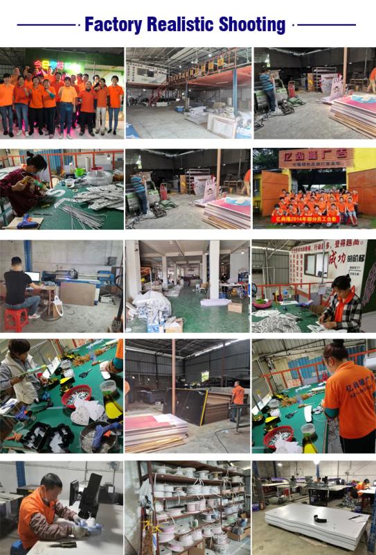 Verified China supplier - Guangzhou Yishanglong Advertising Sign Production Co.,Ltd.