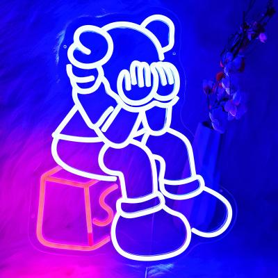 China Shop Kaws Neon Lights Can Be Personalized And Customized For Sign Parties, Neon Sign Wall Decoration for sale