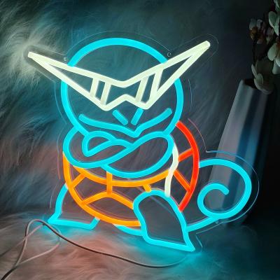 China Stores Ninja Turtle Neon Light Anime Neon Lamp Can Be Customized And Customized For Sign Parties And Neon Sign Wall Decoration for sale