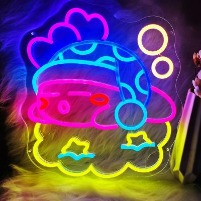 China Stores animation modeling neon sign led light acrylic blade lucida can be customized for party neon sign wall decoration for sale