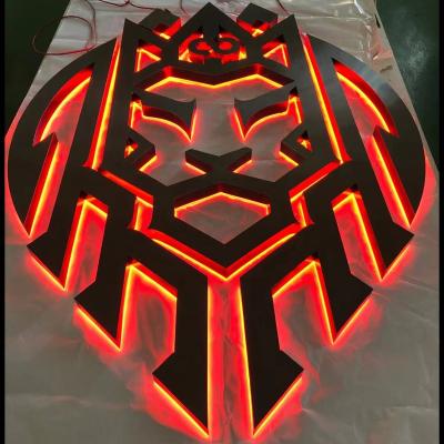 China Buildings Customized Sign Maker Led Glow Neon Signs Illuminated 3d Logo Acrylic Letters Support Letter ID for sale