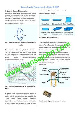 China Quartz Crystal Resonator，Oscillator & MCF for sale